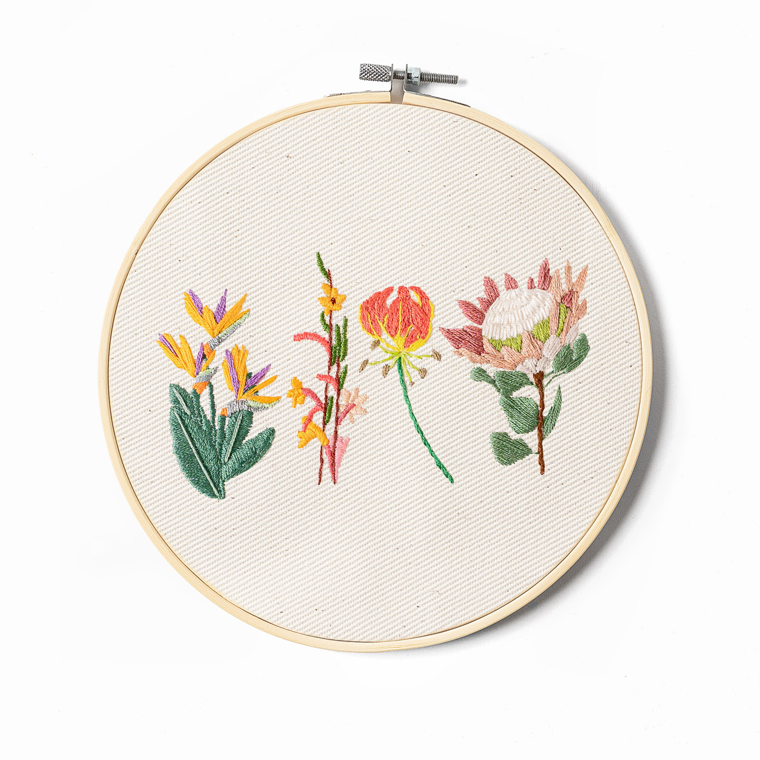Flowers Embroidery Kit | Shop Babylonstoren