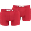 Boxerky Levi´s® Solid Basic 2pack pánské červené