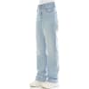 Levi´s® jeans Ribcage Straight Ankle Middle Road dámské světle modré