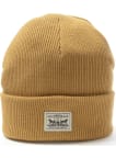 Čepice Levi´s® Backpatch Beanie hořčicově žlutá