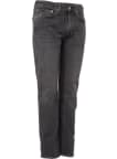 Levi´s® jeans 514 Straight Dark Gray Worn In pánské tmavě šedé