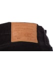 Manšestrové kalhoty Levi´s® 511 Slim Black Agate pánské černé