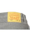 Manšestrové kalhoty Levi´s® 511 Slim Pewter pánské šedé