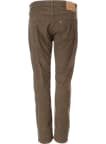 Manšestrové kalhoty Levi´s® 511 Slim Rain Drum pánské hnědé