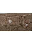 Manšestrové kalhoty Levi´s® 511 Slim Rain Drum pánské hnědé
