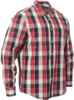 Košile Mustang Style Clemens Casual pánská červeno-modrá