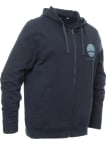 Mikina Mustang Style Brian Hooded CD pánská tmavě modrá