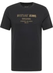 Triko Mustang Style Austin pánské černé