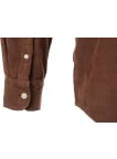 Manšestrová košile Wrangler 1 Pocket pánská hnědá