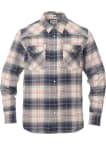 Košile Wrangler Western Shirt pánská modro-červená