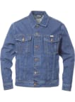 Džínová bunda Wrangler Classic Mid Stone pánská modrá