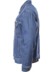 Džínová bunda Wrangler Classic Mid Stone pánská modrá