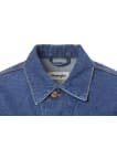 Džínová bunda Wrangler Classic Mid Stone pánská modrá