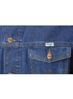 Džínová bunda Wrangler Classic Mid Stone pánská modrá