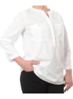 Košile Timezone Henley Blouse dámská bílá