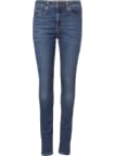 Levi´s® jeans 721 High Rise Skinny Blue Wave dámské tmavě modré
