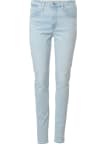 Levi´s® jeans 721 High Rise Skinny Lever Left dámské světle modré