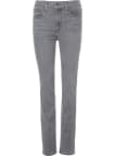 Levi´s® jeans 724 High Rise Straight dámské tmavě šedé