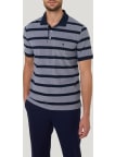 Polo triko Pierre Cardin pánské šedo-tmavě modré