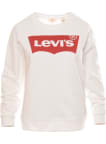 Dámská mikina Levi´s® Relaxed Graphic Crew bílá