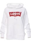 Mikina Levi´s® Graphic Sport Hoodie Housemark dámská bílá