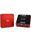 Boxerky Levi´s® Giftbox Logo 3pack pánské černo-šedé