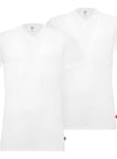 Triko Levi´s® V-Neck 2pack pánské bílé