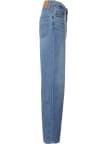 Levi´s® jeans Baggy Dad Heavy Check dámské modré