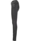 Lee jeans Elly Black Mid Stone dámské tmavě šedé