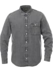 Košile Lee Leesure Shirt New Gray pánská tmavě šedá