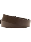 Kožený opasek Lee Small Logo Dark Brown hnědý