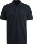Polo triko PME Legend Jacquard pánské tmavě modré