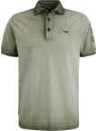 Polo triko PME Legend Cold Dye Pique pánské olivové