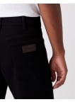 Wrangler jeans Texas Stretch Black Overdye pánské černé