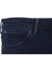 Wrangler jeans Straight Blue Black dámské tmavě modré
