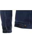 Džínová bunda Wrangler Authentic CoalBlue Stone pánská tmavě modrá