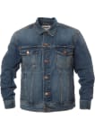 Džínová bunda Wrangler pánská modrá
