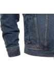Džínová bunda Wrangler pánská modrá