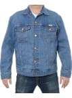 Džínová bunda Wrangler Anti Fit Blue Eyes pánská modrá