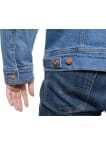 Džínová bunda Wrangler Anti Fit Blue Eyes pánská modrá