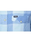 Košile Wrangler Western Cerulean Blue pánská světle modrá