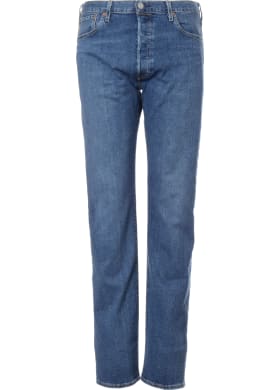 Levi´s® jeans 501 Original Medium Indigo pánské modré