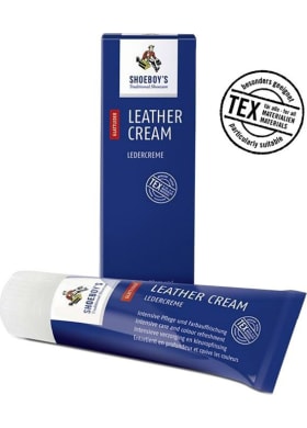 Krém na boty LEATHER CREAM 75 ml, ČERNÁ - 47