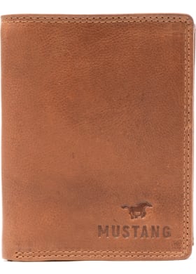 Kožená peněženka Mustang Udine pánská hnědá