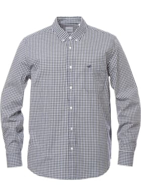 Košile Mustang Style Clemens Gingham pánská modro-bílá