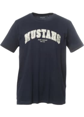 Triko Mustang Style Austin pánské tmavě modré