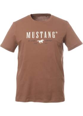 Triko Mustang Style Austin pánské hnědé