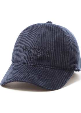 Kšiltovka Wrangler Corduroy tmavě modrá