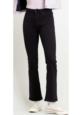 Levi´s® jeans 725 High Rise Bootcut Midnight Gaze dámské černé