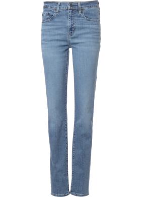 Levi´s® jeans 724 High Rise Straight Blue Wave dámské modré